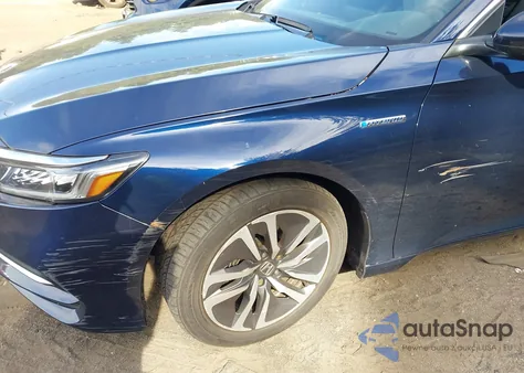 2020 Honda Accord Hybrid из США, поврежденный, VIN 1HGCV3F18LA017256